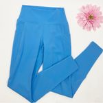 Buffbunny Collection Rosa Pocket High Rise Leggings Glacier Blue Photo 5