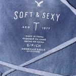 American Eagle Soft & Sexy Tie Dyed Criss Cross Top Photo 2