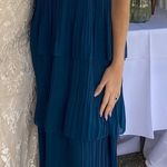 Emerald Ruffle Dress Green Photo 1