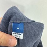 Old Navy Shorts Womens M Blue Ribbed Knit Lounge Henley Cozy Soft Minimalist Y2K Photo 1