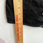 Black Denim Tube Top Western Goth Grunge Punk Y2K Alt Small Photo 3