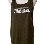 Gymshark army green cut-out tank top size S Photo 0