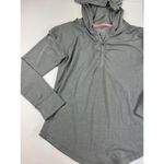 Patagonia ‎ Gray Activewear Hoodie Pullover 1/4 Zip Long Sleeve Women's L 12 Photo 1