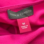 Vince Camuto  Bell Sleeve Blouse Crepe Flowy Workwear Magenta M Photo 3