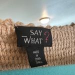 Say What? Crochet Tank Photo 1