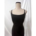 JR's Dresses Vintage 90s Black Linen Mini Dress Photo 1