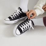 Converse NWOB  CTAS OX  Low Top Black Sneakers Size Mens 6 /Wmns Sz 8 unisex Photo 2