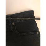 Madewell  black rigid denim a line mini skirt size 26 cute Y2K Photo 5