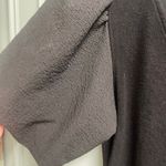 Glam Boutique Black Bodysuit Size Large Puff Sleeve NEW V-Neck Elegant Party Photo 1