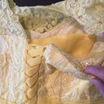 Women’s Plus Size Tea Length Formal Yellow Dress Matching Chiffon Jacket Size XL Photo 12