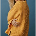 Maeve  Anthropologie The‎ Tillie V-Neck Pullover Knit Oversized Sweater Size XXS Photo 1