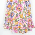 Hello Molly  Womens Cottagecore Boho Open Back Floral Spring Katie Mini Dress M Photo 7