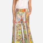 Johnny Was multi colored Rachel wide leg pants size XS Photo 1