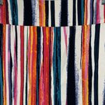 Hope & Harlow Skort Multi Color Brush Stroke Striped w Pockets Women’s 14 Blue Photo 1