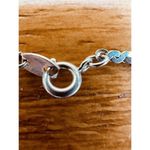 Sweet Pea 925 Sterling Silver Braided Flat Chain Necklace 17' 9.88 Grams‎ Sweet Sterling Photo 6