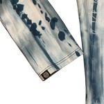 Onzie Graphic Tie Dye High Rise Midi Yoga Leggings Ombré Blue Size S Photo 2