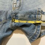 Isabel Maternity NWT 4  Under Belly Light Wash Denim Maternity Jean Shorts New Photo 5