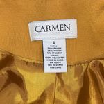 Carmen Marc Valvo  Yellow Blazer Photo 1