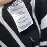 Time and Tru Cotton Black and White Striped Midi Shirt Dress Large Size undefined Photo 8