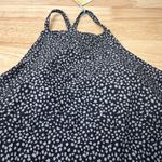 Kona Sol  Women's Black Print High Neck Tankini Swim Top - Size Large - NWT Photo 2