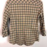 Burberry Blue Label Women’s Plaid Nova Check Button Up Shirt Top 38 Photo 1
