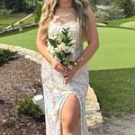Primavera Couture Beaded Prom Dress Photo 1