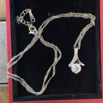 Silver Pendant Necklace To my Grandaughter NEW in Box GIfting Gift Holiday Photo 0