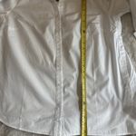 J Jill White Shirt Collection White Cotton‎ Blend Long Sleeve Button Photo 4