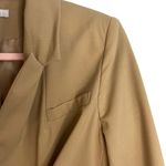 Iris  + Ink Dylan Camel Tan Double Breasted Blazer Photo 5