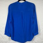 Amanda Uprichard  Blue Silk Top‎ Photo 4