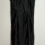 Vtg Barbizon black lacy slip Size M Photo 0