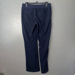 Athleta Womens Size 8 Black Wide Leg Drawstring Travel Lounge Pants Photo 2