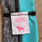 PINK - Victoria's Secret Victoria’s Secret Pink Gray & Blue Athletic Headband Athleisure Sporty Workout Photo 2