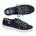 Keds x Rifle Paper Co Navy Floral Lace Canvas Sneakers Women's Size 8.5 Photo 0