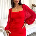 ThatsSoFetch Red That’s So Fetch Dress Photo 0