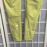 Lululemon Fast Free MidRise 23" Electric Yellow Nulu Leggings Athleisure Pants 4 Photo 14