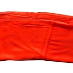 Vintage Lightweight Long Orange Red Sheer Shawl Wrap Versatile Scarf 82 1/2 X 20 Photo 3