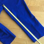 Hilary Radley Cotton, Mid Rise, Straight Leg, Capri Pants, Royal Blue, Size 12 Photo 12