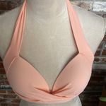Light Pink Padded V Neck Halter Bikini Top Size L Size L Photo 1