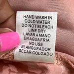 Entro s Shimmering Pink Leopard Blouse flutter sleeve bubble front high low hem Photo 3