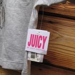 Juicy Couture NWT Gray Cropped Sweatshirt Top Photo 7