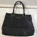 Kate Spade  Blakely Andover Black Pebbled Leather Tote Shopper Travel Bag Large Photo 0
