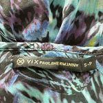 Vix Paula Hermanny  S Women Swimwear’s Cover Up Dress Boho Fairy Belted Photo 2