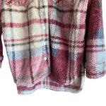 Skylar Rose  Cozy Plaid Snap Button Jacket Size Small Photo 5
