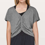 Lululemon Cruise The Circuits Short Sleeve
Heathered Black Size 6 Photo 0