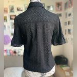 Madewell  Eyelet Bell-Sleeve Shirt Photo 5