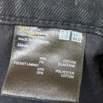 Uniqlo  Women's Black High Waisted Flared Bootcut Leg Denim Jeans Pants Size 26 Photo 4