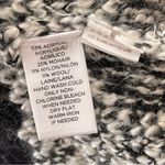 Lou & grey Women’s Snowbound Open Front Mohair Cardigan Size M Black White Photo 9