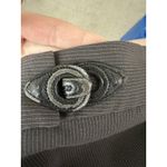 Sandro  Sportswear Dark Brown Pinstripe Wide Leg‎ Dress Pants Size 14 Career Photo 6