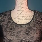 Loft 🎉4 for $20  Short Sleeve Lace Blouse, Small Photo 1